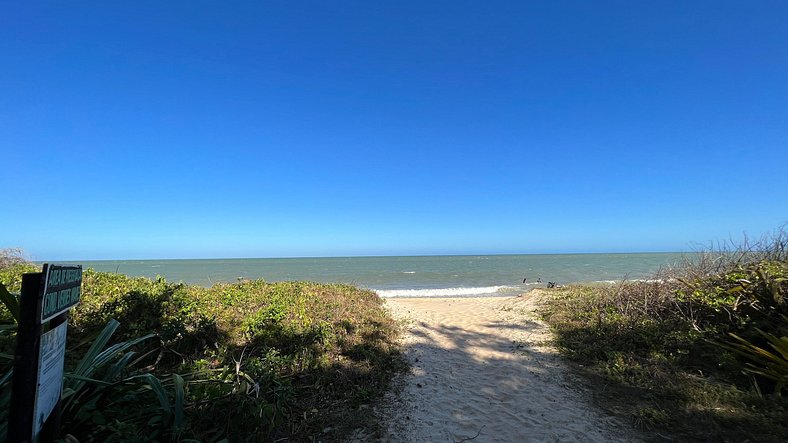 Casa acesso Pé na Areia Praia da orla