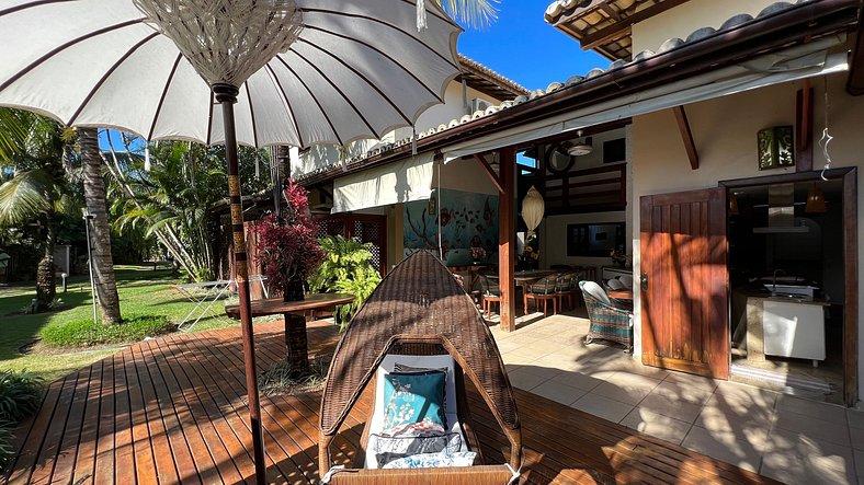 Casa acesso Pé na Areia Praia da orla